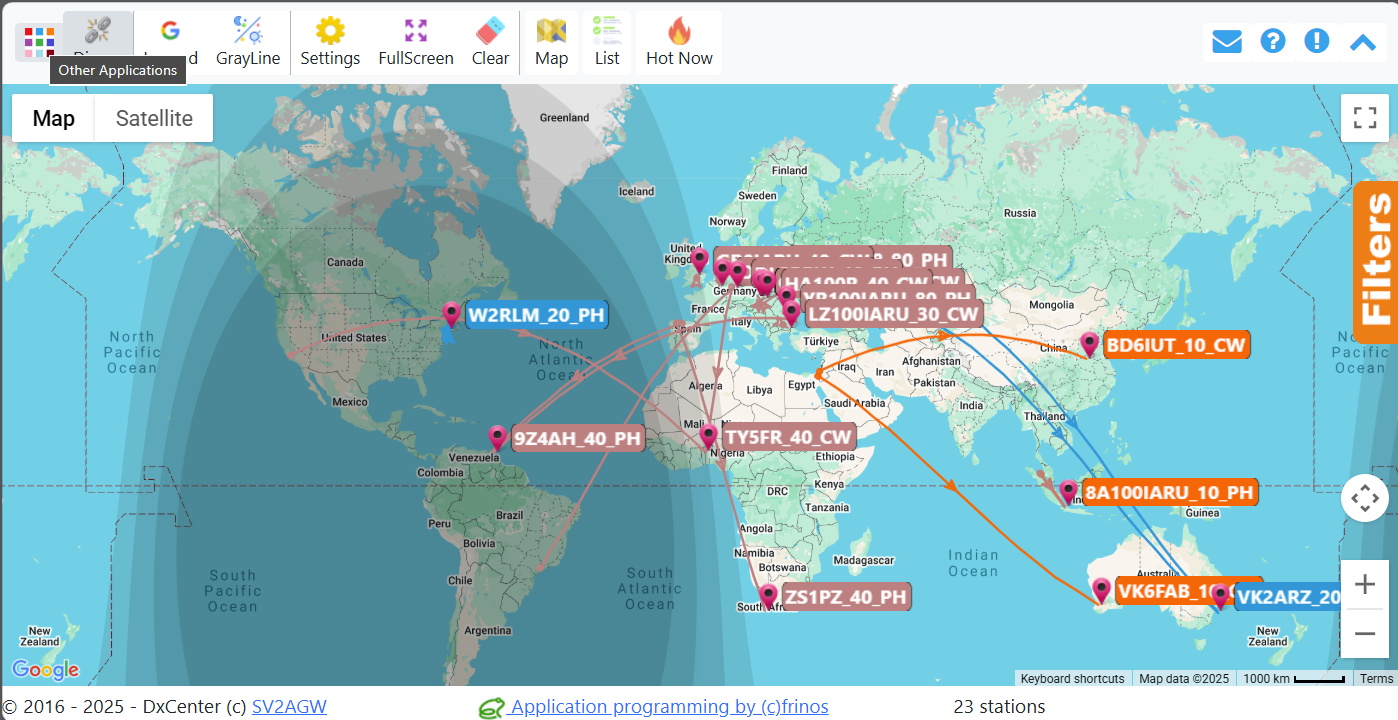 dxcluster.dxcenter.com